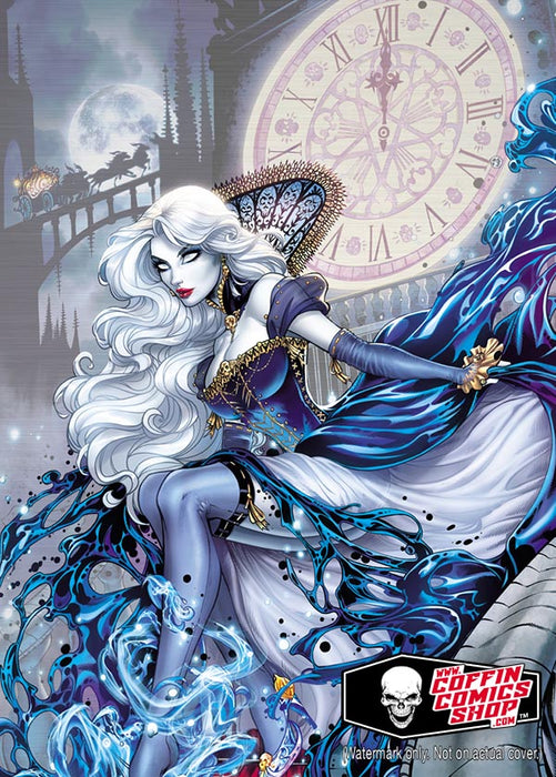 Lady Death: Midnight Hour Metallicard — CoffinComicsShop.com
