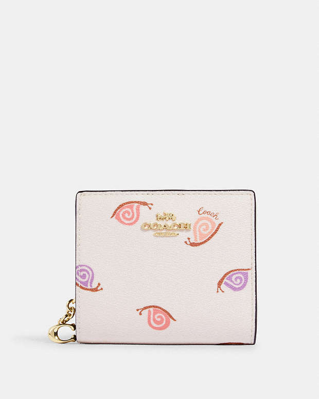 公式】コーチアウトレット | スナップ ウォレット ウィズ スネイル