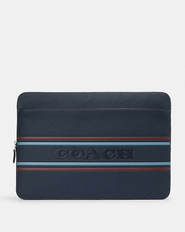 公式】コーチアウトレット | ラップトップ ケース・コーチ ストライプ