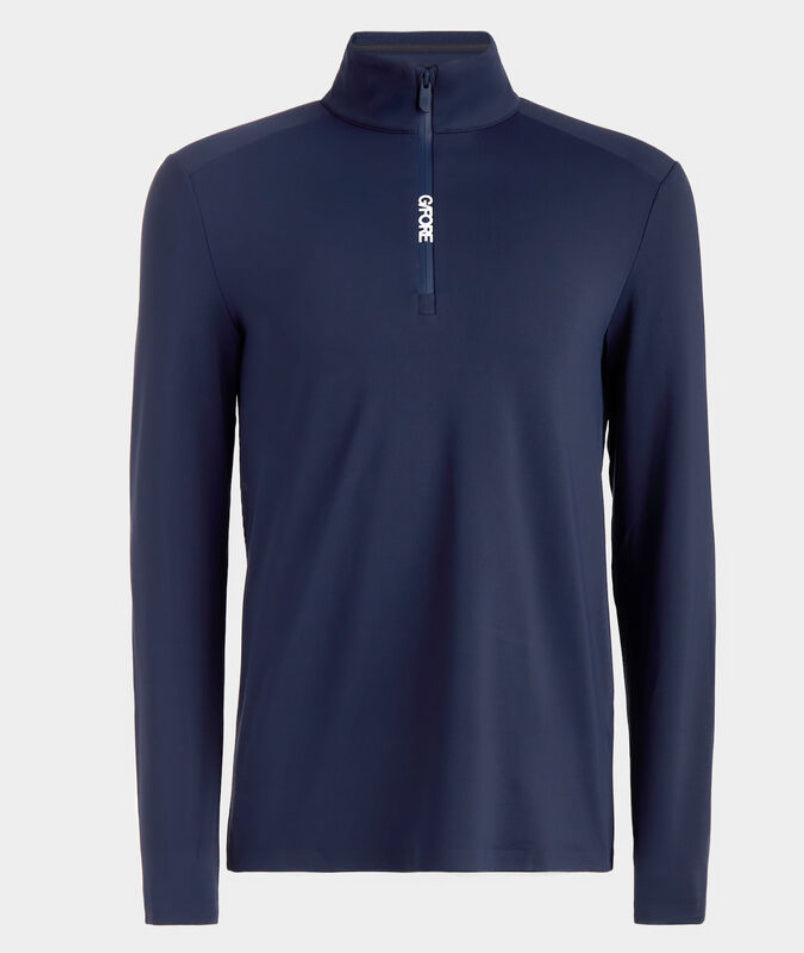 Gfore Men's Brushed Back Tech Quarter Zip - Twilight -BHI