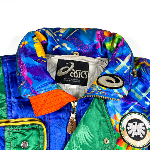Vintage 80's Asics Austria Competition Ski Wear Retro Snowboard