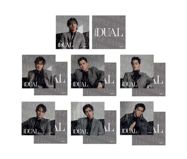 3rdアルバム『DUAL』(3/8発売)先着購入者特典／全絵柄公開！ | 7ORDER