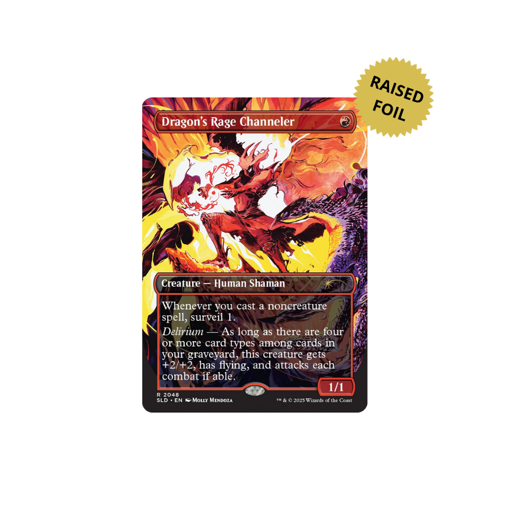 MTG Secret Lair EVERYTHING IS ON FIRE [Raised Foil]