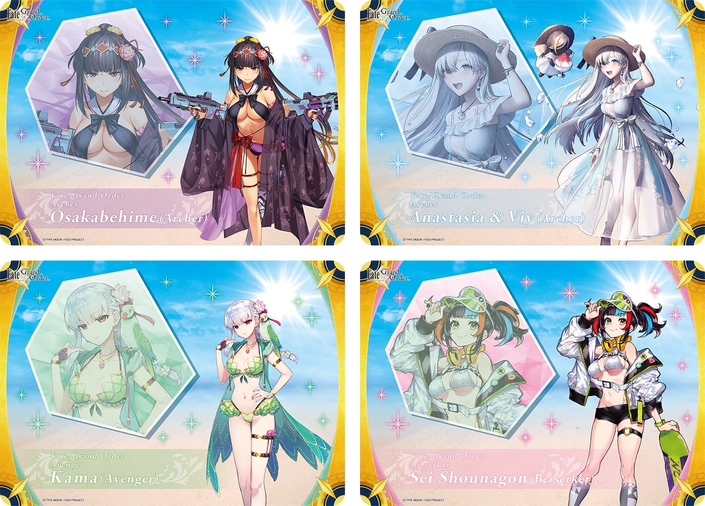 FGO 宮本武蔵ら人気サーヴァントのカードサプライ 12月より順次発売!