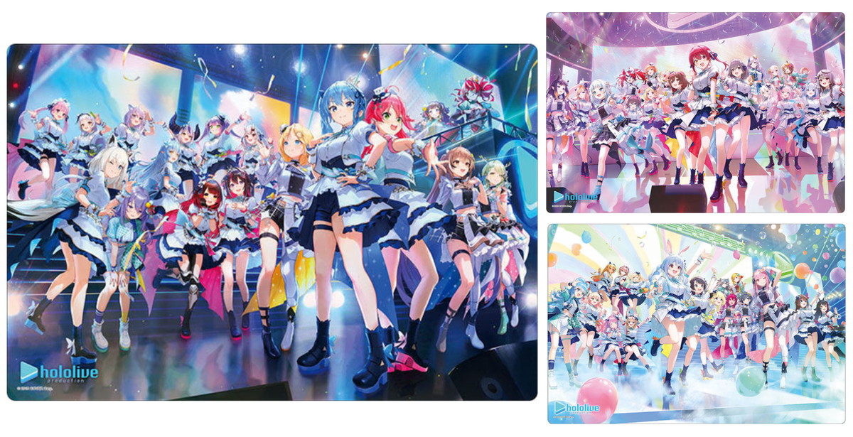 ホロライブ 5thフェス「ラバーマット 全3種」サプライグッズ 8月一般発売