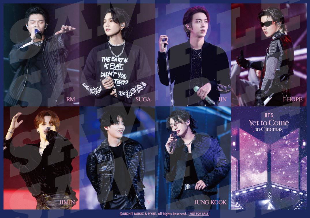映画「BTS」特典第3弾 “ビジュアルステッカーシート” 2月24日より配布!