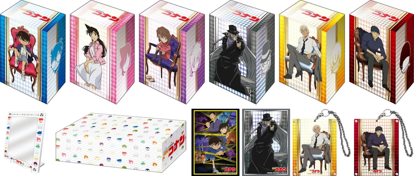 名探偵コナン 安室透やジンたちの描き下ろしカードサプライ 4月発売!