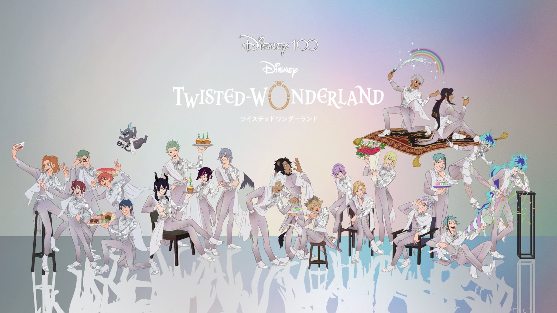 ツイステ Disney100 プラチナジャケットアートフェア 8月1日より開催!