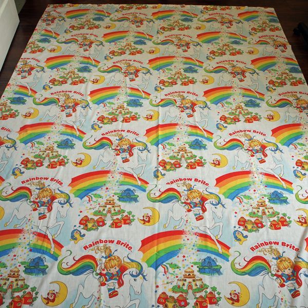 ヴィンテージシーツ レインボーブライト