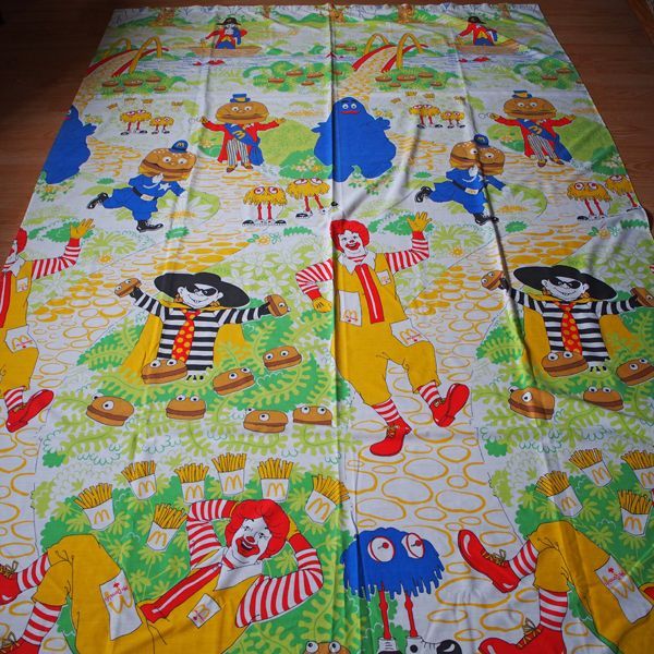 ビンテージシーツ マクドナルド