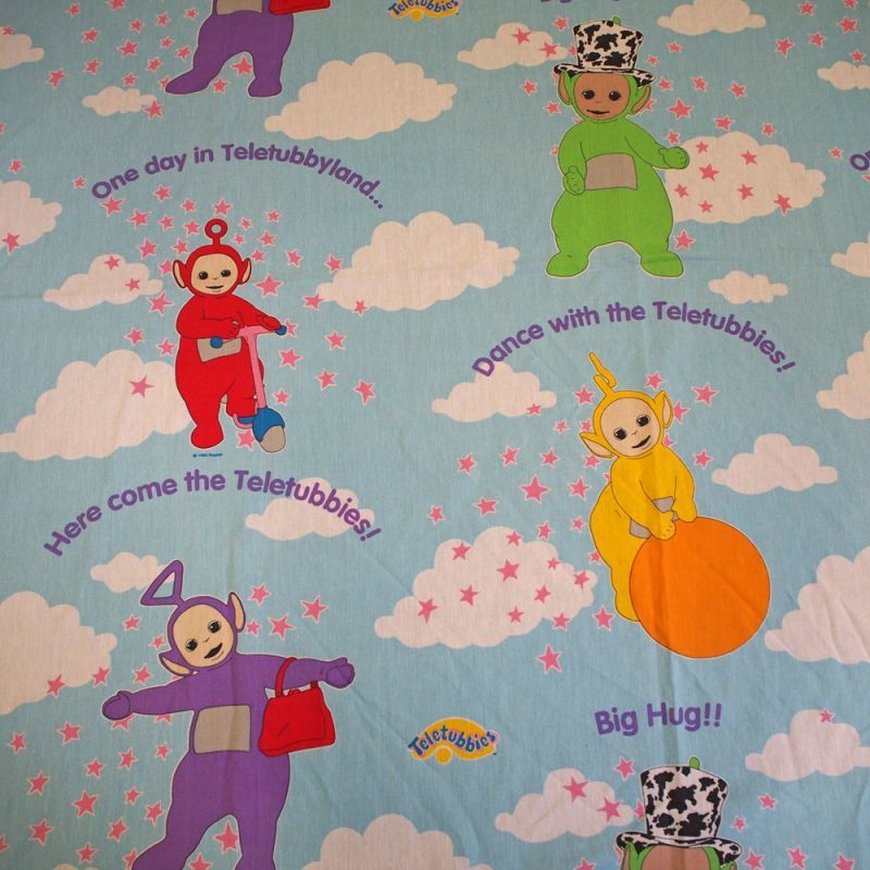 ビンテージシーツ テレタビーズ