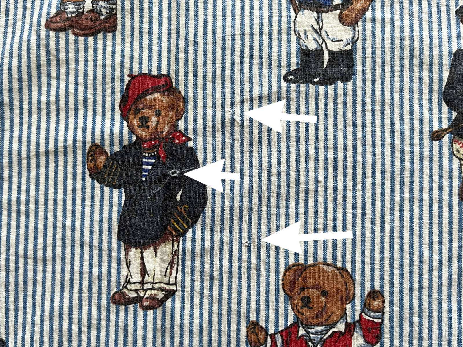 ヴィンテージシーツ ラルフローレン ポロベア