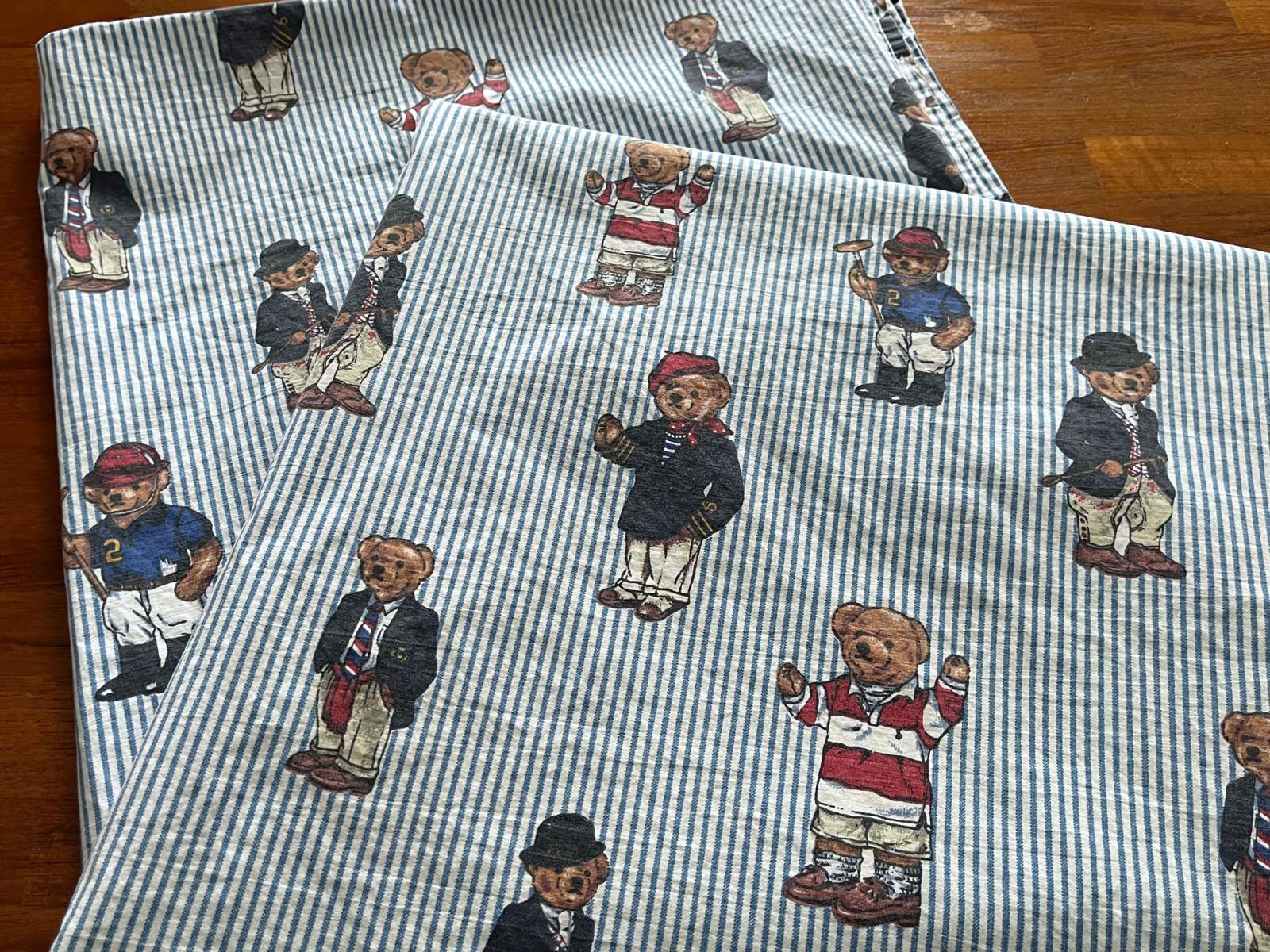 ヴィンテージシーツ ラルフローレン ポロベア