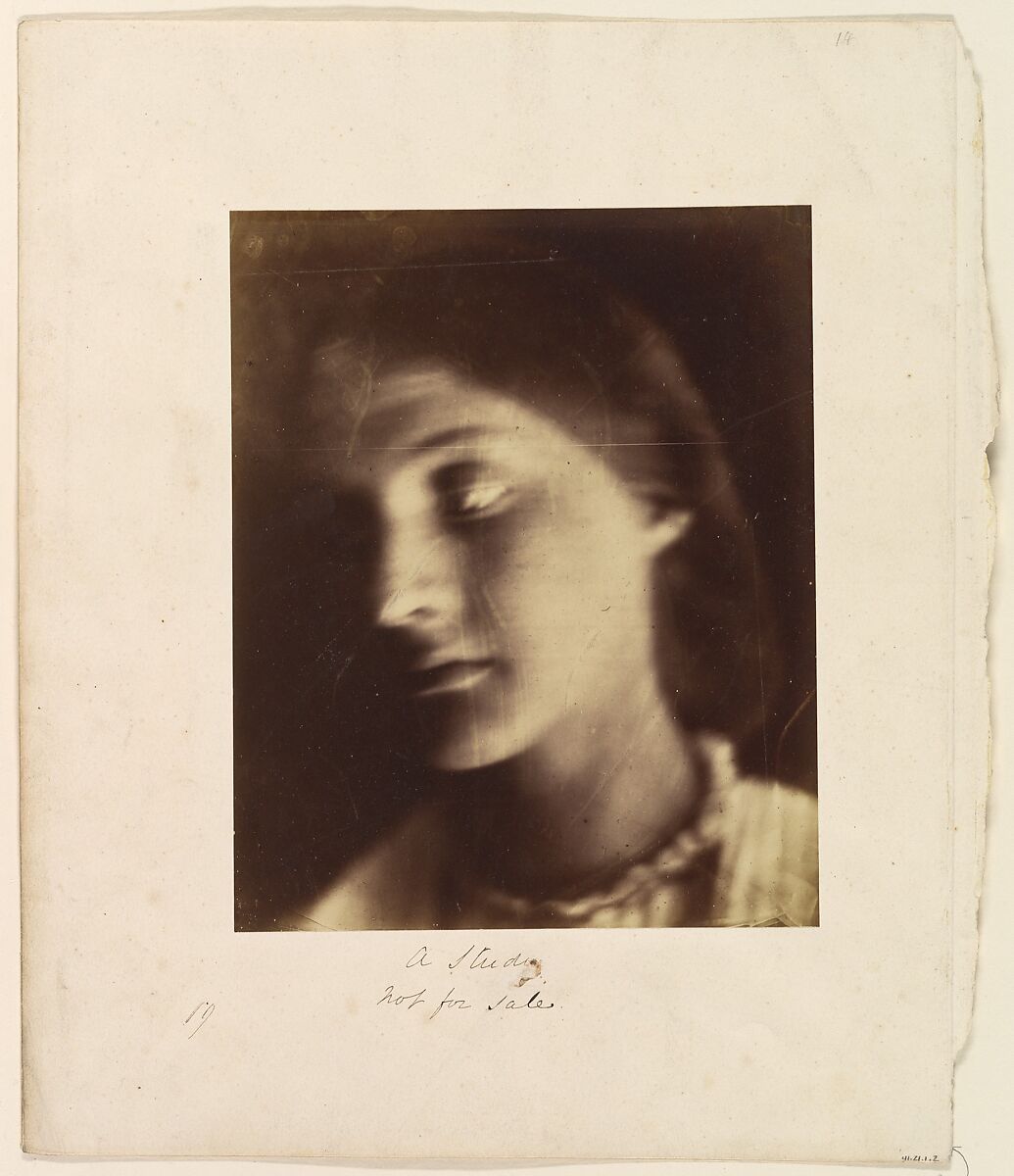 Julia Margaret Cameron - A Study - The Metropolitan Museum of Art