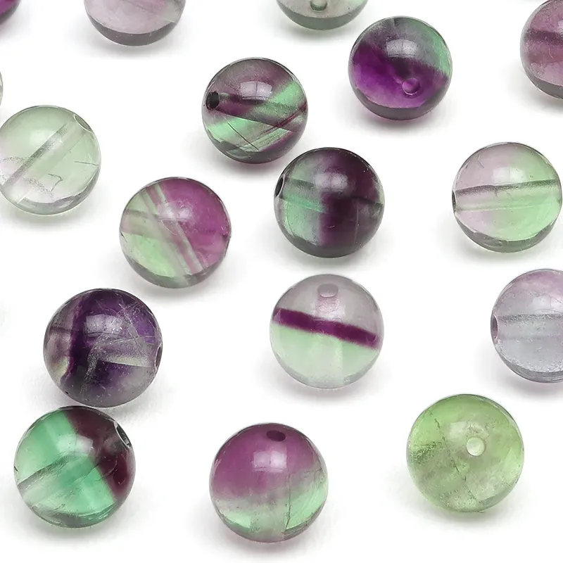 粒販売】マルチカラーフローライト 丸玉 6mm【4粒販売】 | 天然石専門