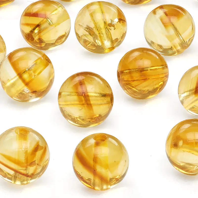 粒販売】ブラジル産 シトリン 丸玉 7mm【4粒販売】 | 天然石専門店