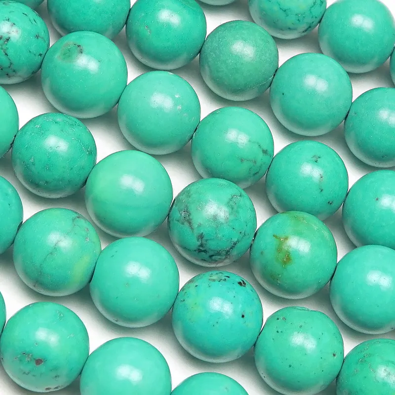 マグネサイトターコイズ 丸玉 8mm［グリーン］【1連販売】 | 天然石