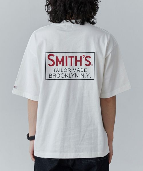 SMITH'S（スミス）別注ロゴプリントポケットTシャツ