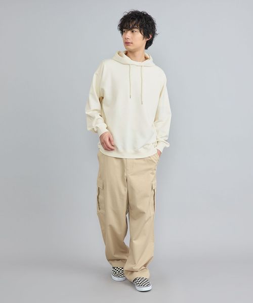 メランジダンボールパーカー