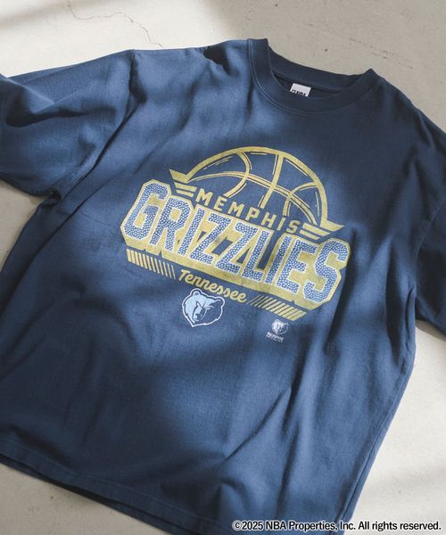NBA別注ヴィンテージライクプリントTシャツ