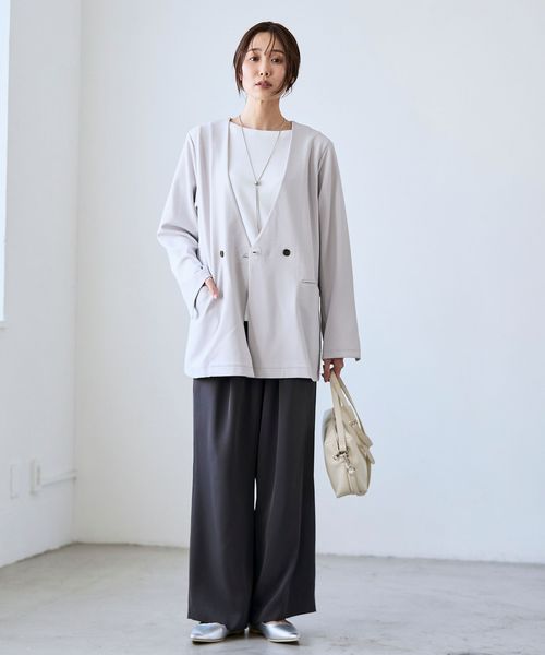 イージージョーゼットダブルジャケット