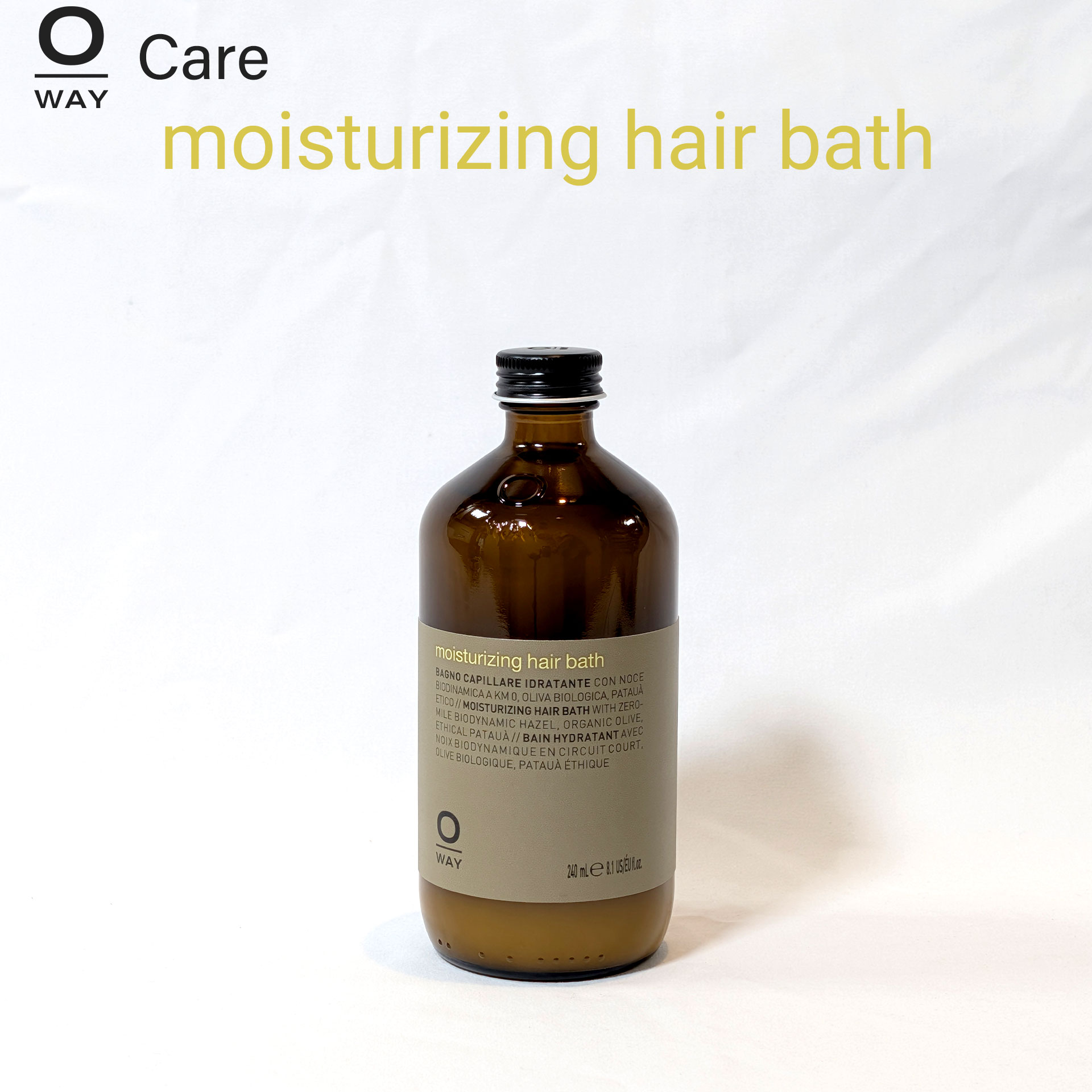 モイストヘアバス/OWAYオーウェイ｜天然成分潤いシャンプー｜owl cosme