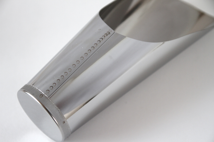 取扱終了】植物の植え替えに、3サイズセットの「ステンレス土入れ器