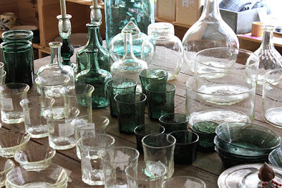 石川昌浩さんからオリーブ色のガラスが届きました | お知らせ