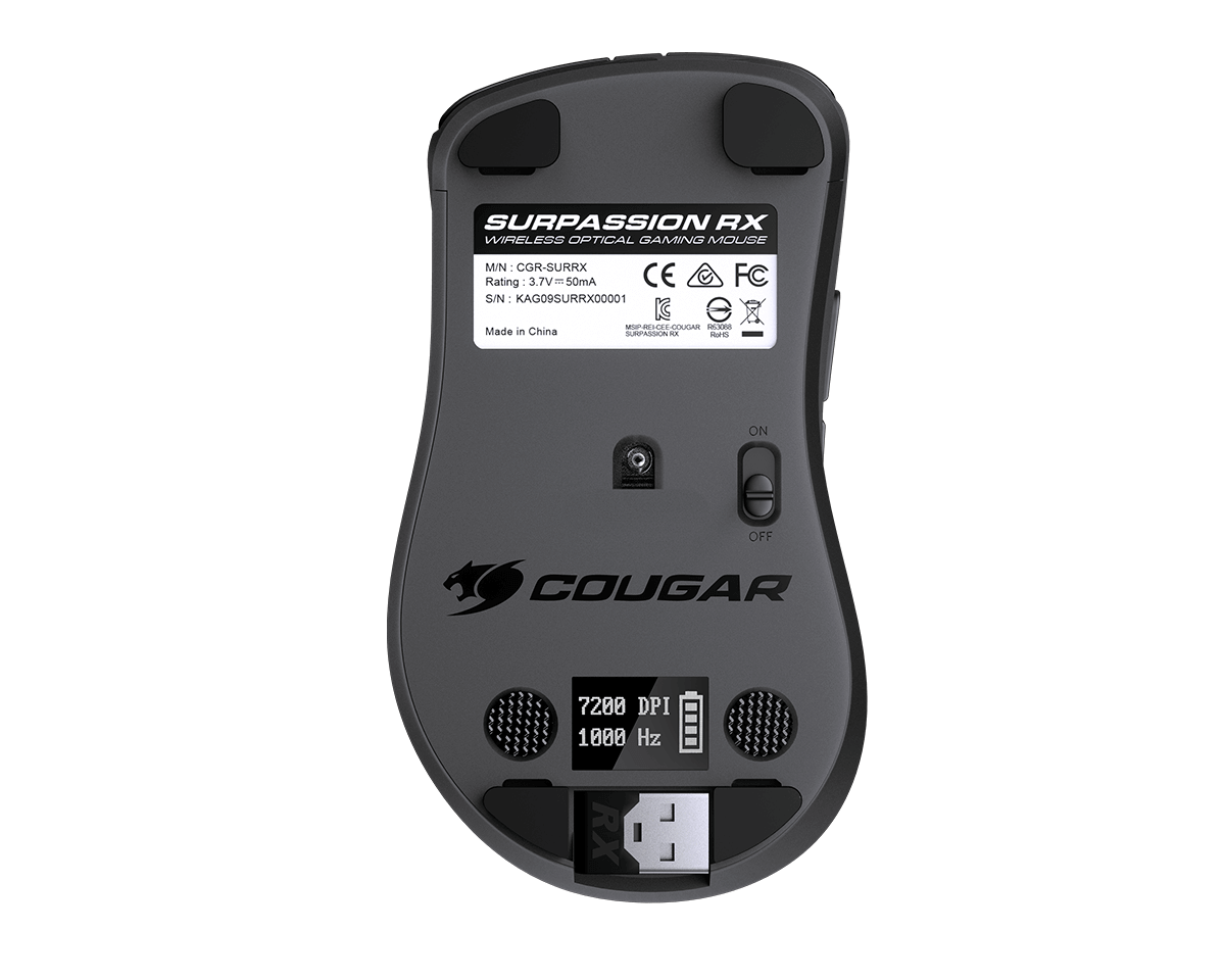 COUGAR SURPASSION RX - Wireless Optical Gaming Mouse - COUGAR