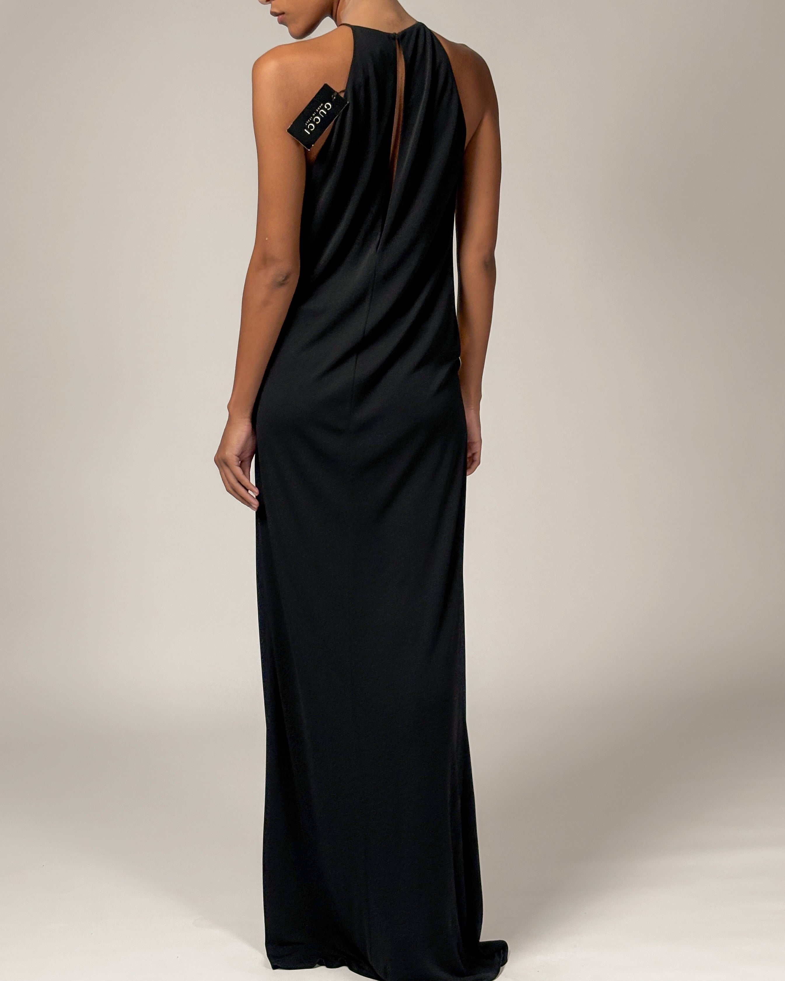 Gucci by Tom Ford F/W 1996 Keyhole Runway Gown and Belt – COUL ARCHIVE