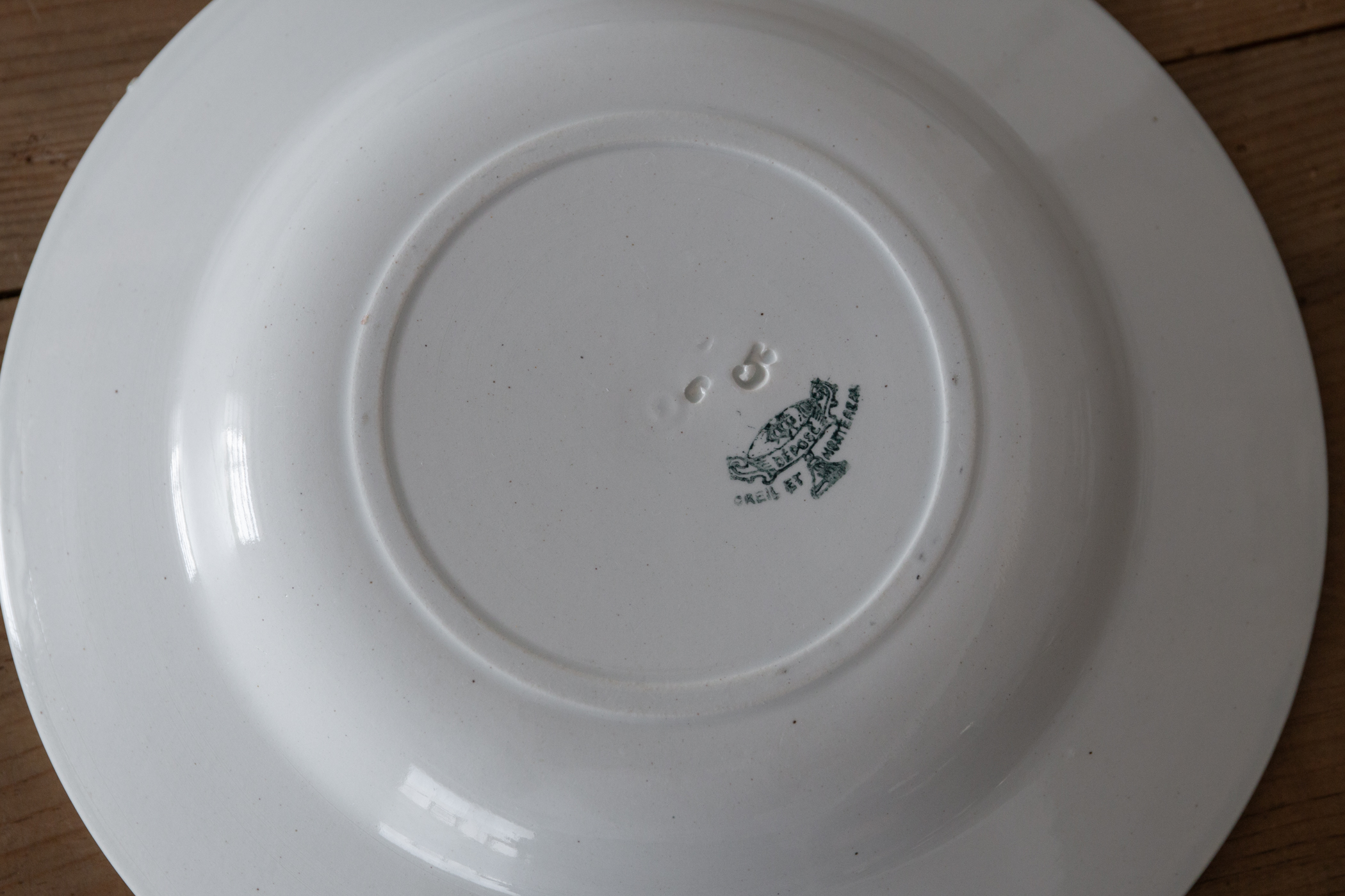 Creil et Montereau Assiette Creuse | couperin