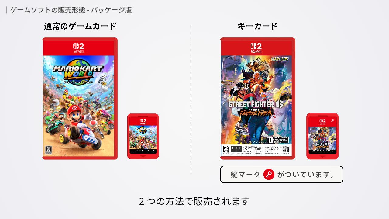 Switch2のゲームソフトの種類が増えて複雑だったので一旦整理してみた
