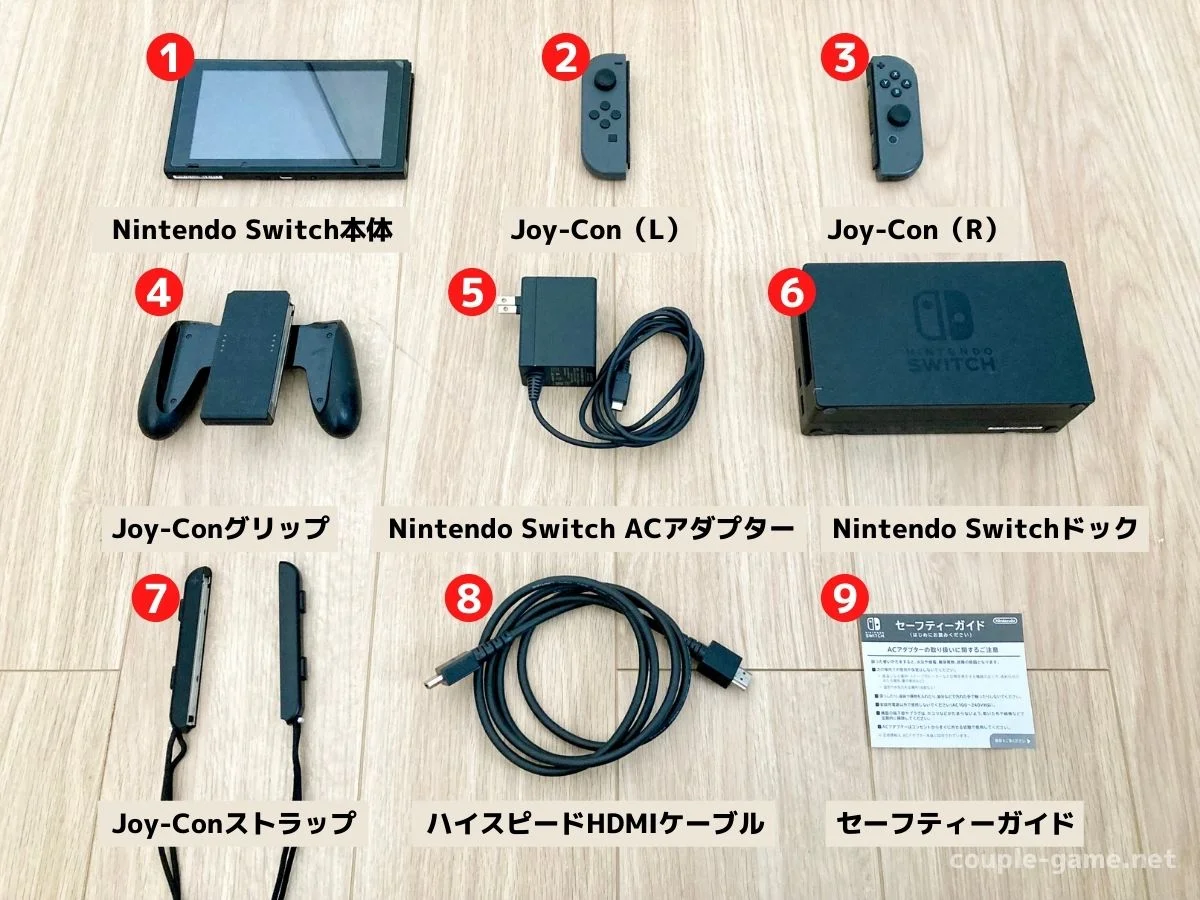 Nintendo Switch 本体（Joy-Conなし）&付属品 Nintendo Switch 本体