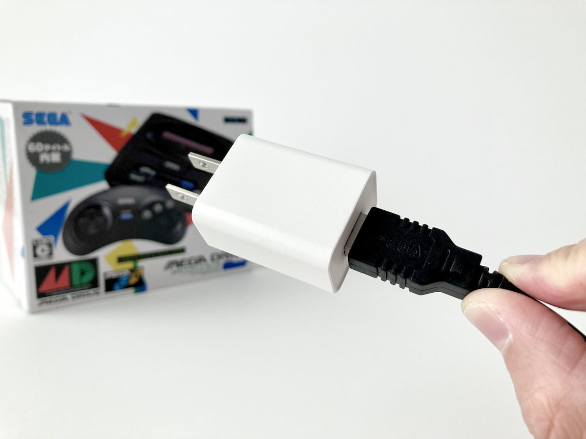 メガドライブミニ2」にACアダプターは必要か？代用するには