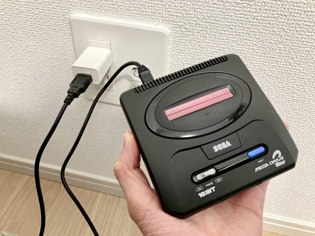 メガドライブミニ2」にACアダプターは必要か？代用するには