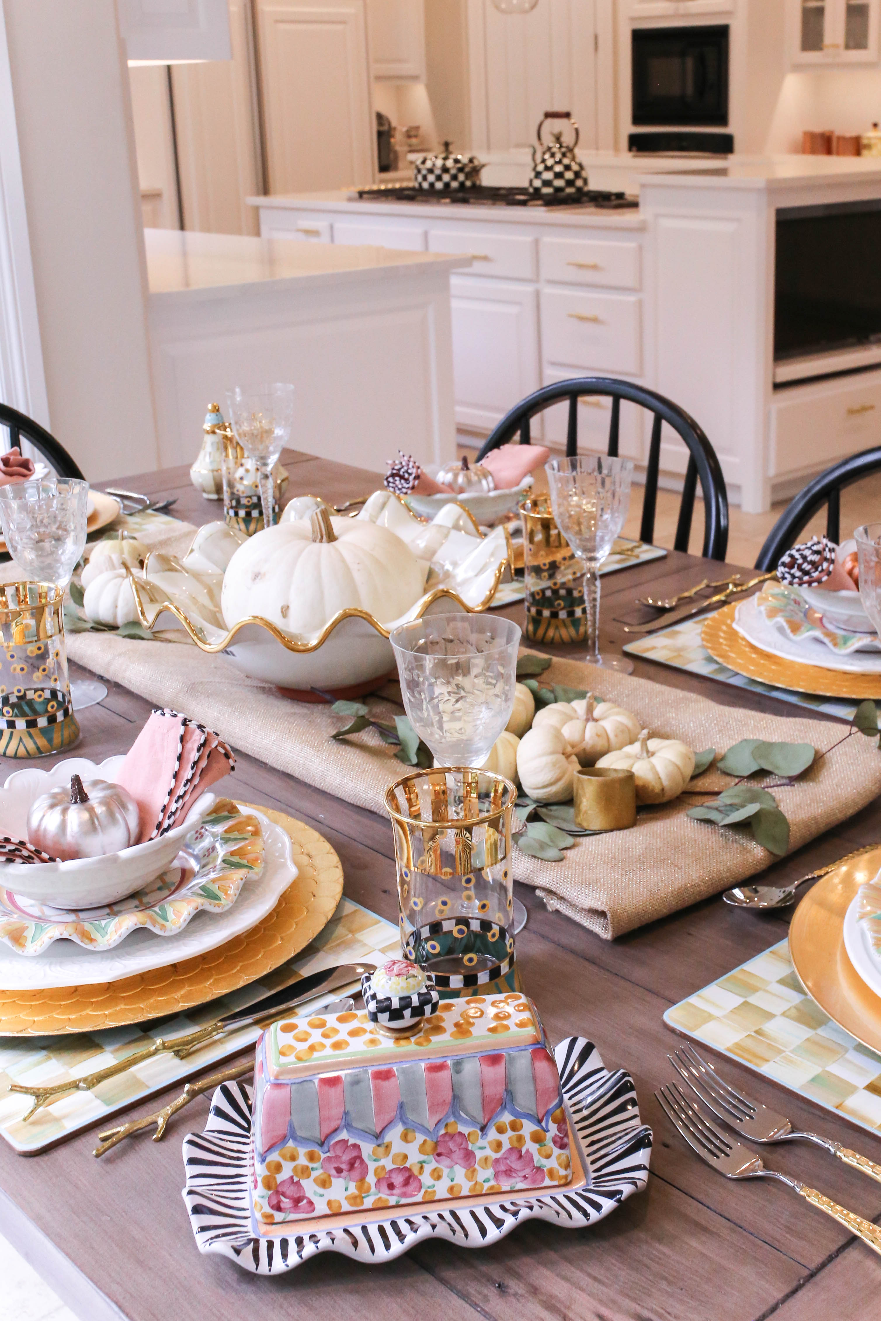 Camp MacKenzie-Childs + My Thanksgiving Tablescape - Courtney Shields