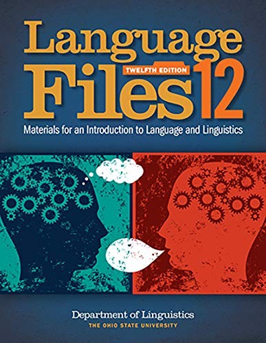 Language Files by Department of Linguistics | Open Library