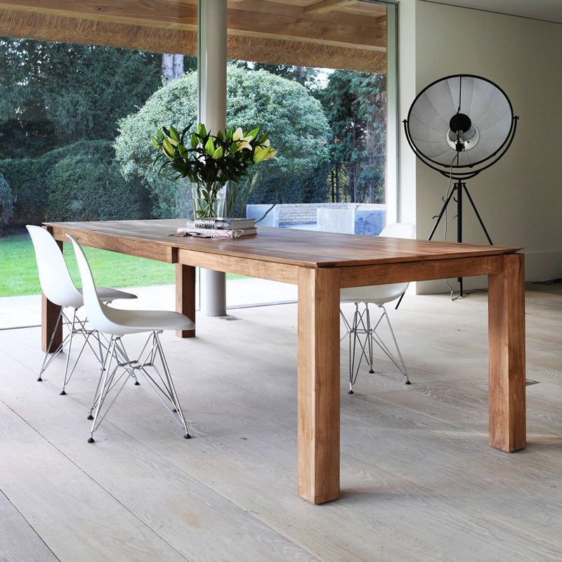 ETHNICRAFT（エスニクラフト）チーク スライス エクステンダブル