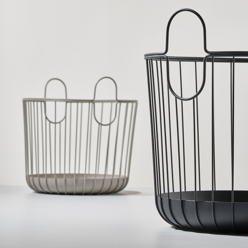 zone denmark（ゾーンデンマーク）イヌ バスケット L ブラック｜収納