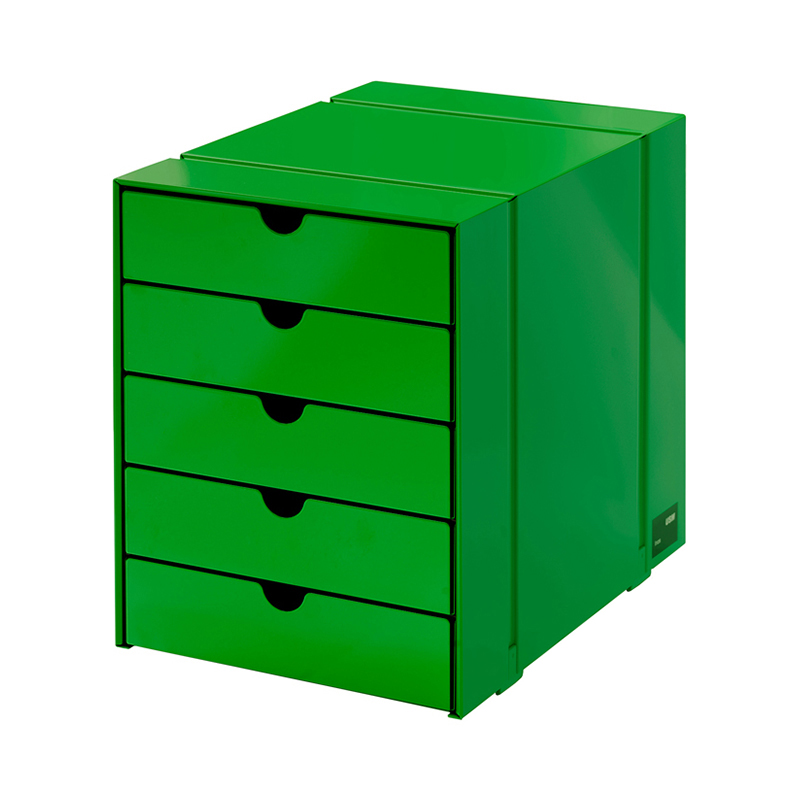 USM（ユーエスエム）イノス ボックスセット 5ドロワー USMグリーン