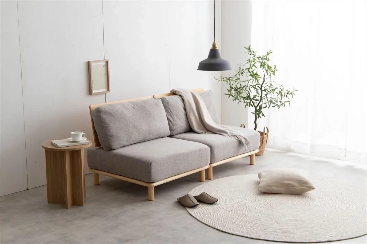 単品】Ricordo ファブリックローソファ | おしゃれな家具・インテリア