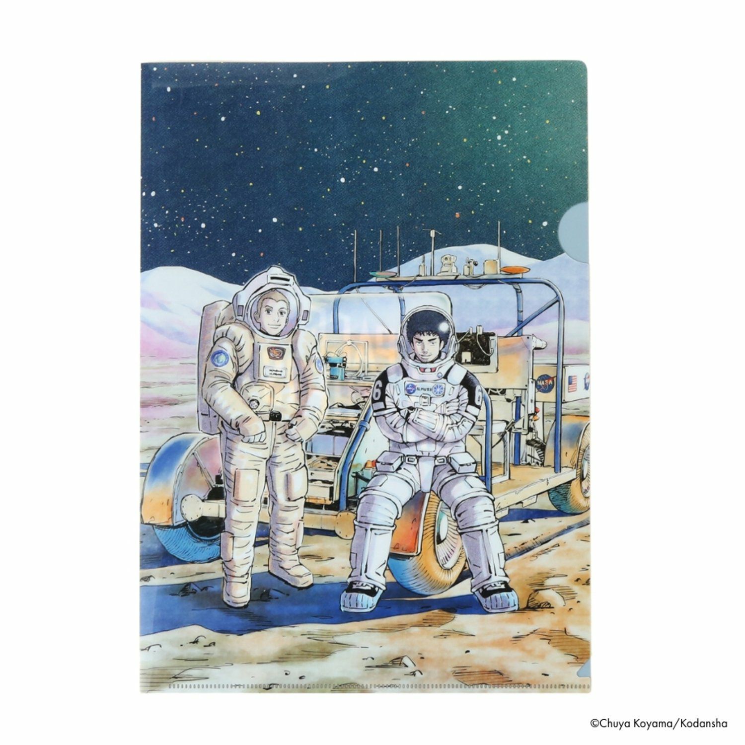 宇宙兄弟15周年×ムッタとヒビト誕生日記念複製原画セット(額付き