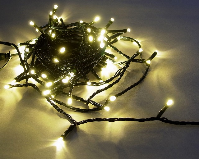 シャインライト100球 アダプター付 グリーンコード【ADG100