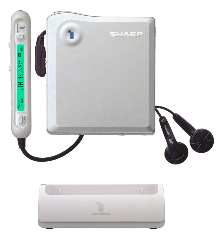 SHARP ポータブルMDプレーヤー MD-SS312-H Yahoo!オークション -「md-ss312」の落札相場・落札価格