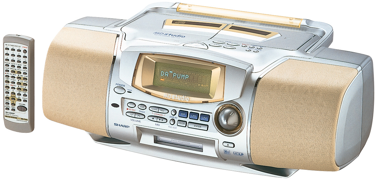 MDラジカセ 2機種