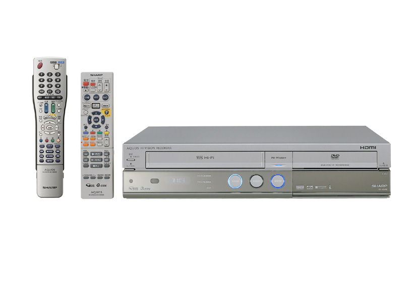 デジタルハイビジョンレコーダー“AQUOSハイビジョンレコーダー”<DV