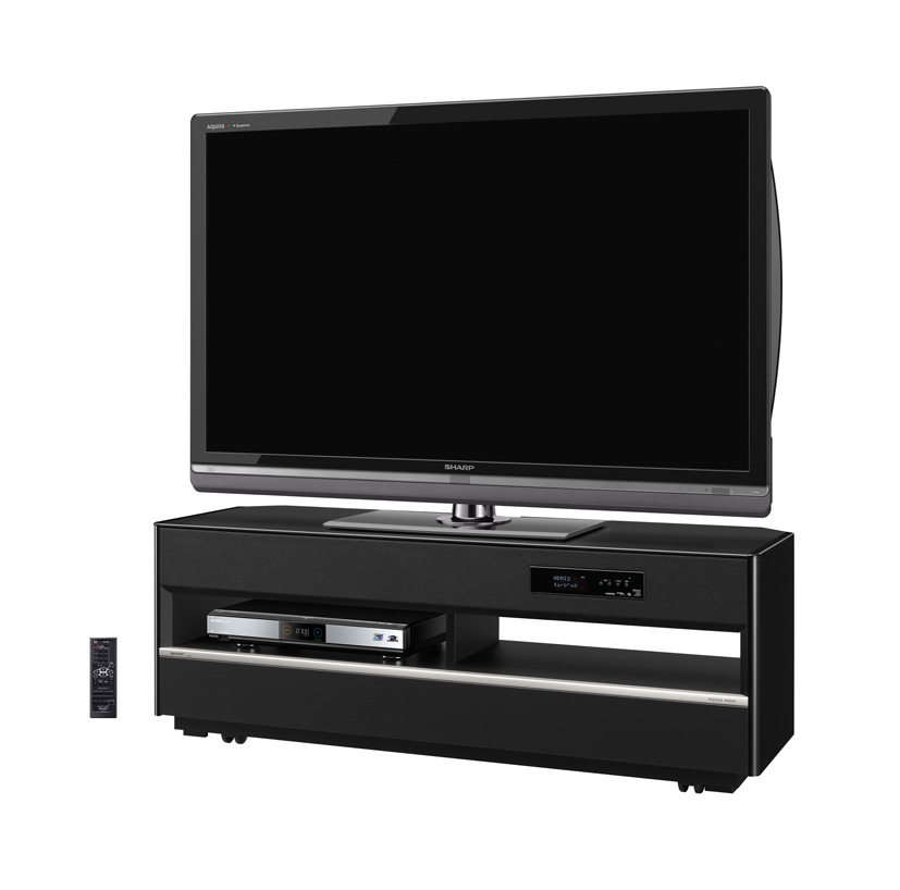 シャープAQUOS 　AN-AR530　シアターラック　取り説リモコン付き　美品 シアターラックシステム“AQUOS オーディオ”<AN-AR630><AN-AR530><AN