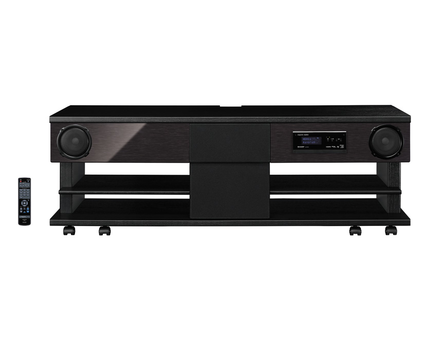 シャープAQUOS 　AN-AR530　シアターラック　取り説リモコン付き　美品 シアターラックシステム“AQUOS オーディオ”<AN-AR630><AN-AR530><AN