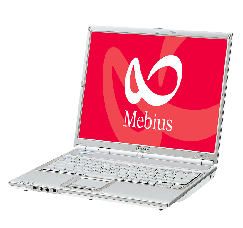 SHARP Mebius ノートPC　PC-WA70K WindowsXP Mebius PC-WA70K SHARP | インバースネット株式会社