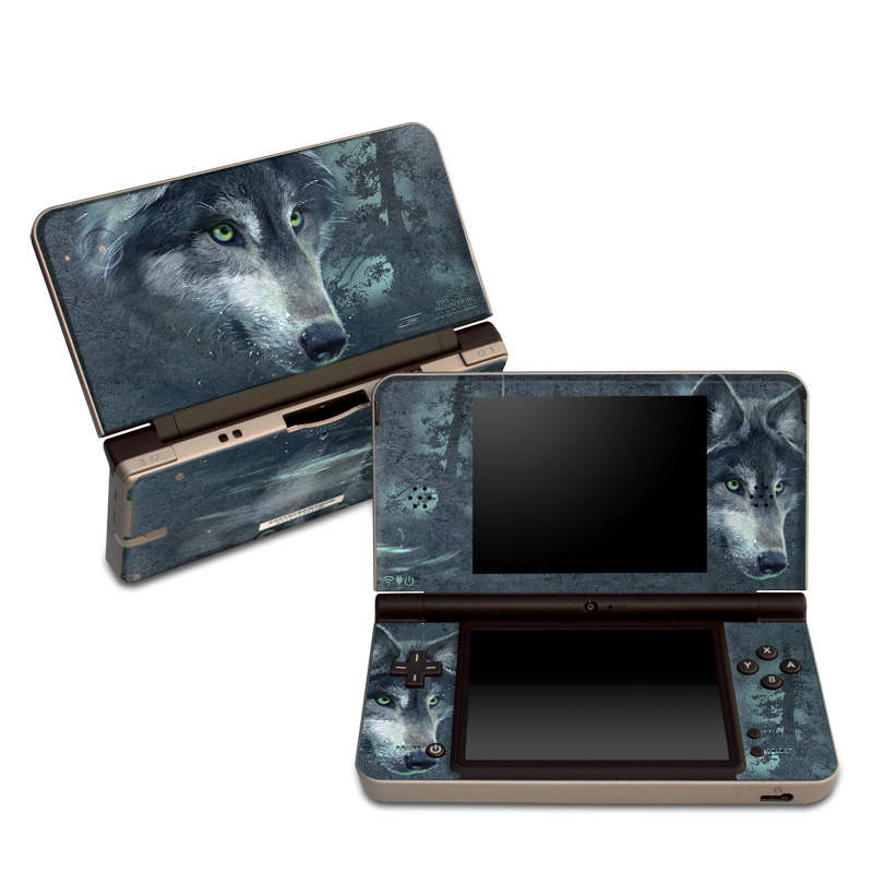 Wolf Reflection Nintendo DSi XL Skin | iStyles